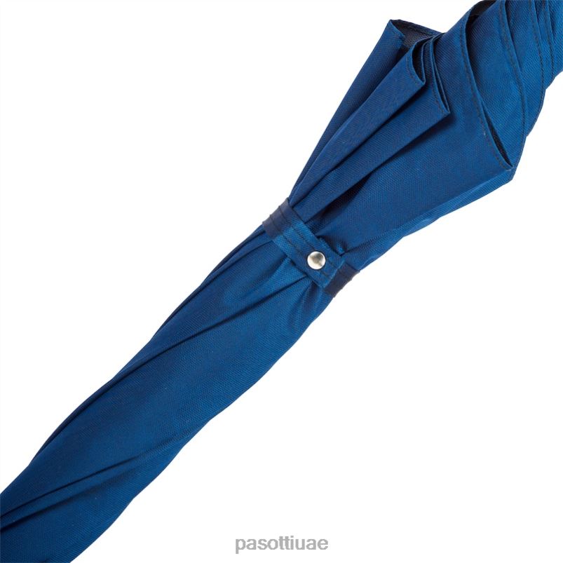 مظلة | 478 oxf-8 w39pb - مظلة زرقاء، مقبض السلوقي الفضي PASOTTI Z446V80